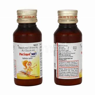 PACIMOL MF 250MG SRYP 60ML