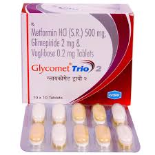 GLYCOMET TRIO 2 MG TAB(10 TABS)
