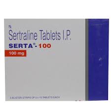 SERTA 100 MG TAB(15 TAB)