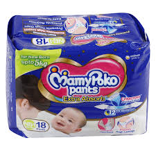 MAMY POKO PANTS NB 18 PCS(3149)
