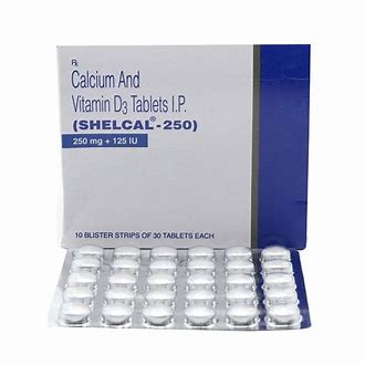 SHELCAL 250 MG TAB(30 TAB)