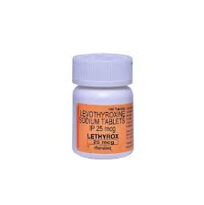 LETHYROX 25 MG TAB(30 TAB)