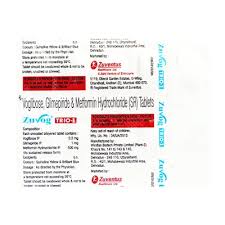 ZUVOG TRIO-1MG TAB(10 PCS)