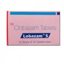 LOBAZAM 5 MG TAB(10 TAB)