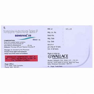 SENSIVAL 25 MG TAB(10 TAB)