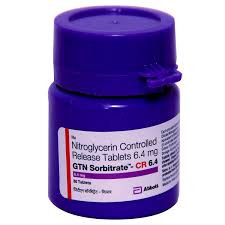 GTN SORBITRATE- CR 6.4MG TAB(30 TAB)