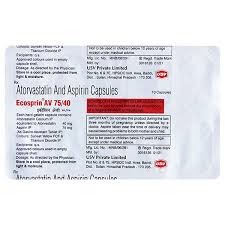 ECOSPRIN AV 75/40 MG CAP (10 PCS)(1)
