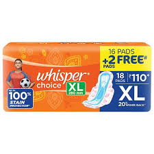WHISPER  CHOIC  XL  18P