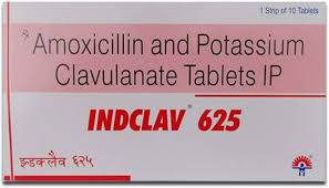 INDCLAV 625 MG TAB(10 TAB)