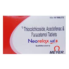 NEORELAX MR 8 MG TAB(10 TAB)