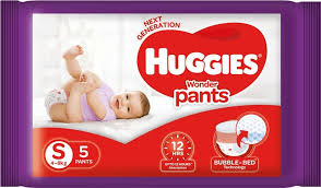 HUGGIES DIAPER S 5'S