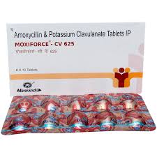 MOXIFORCE- CV 625 MG TAB(10 TAB)