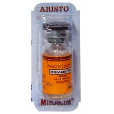 MIKACIN 500 MG INJ 2ML