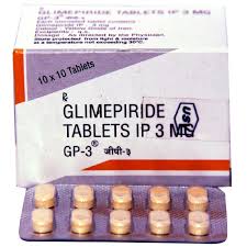GP 3 MG TAB(10 TAB)