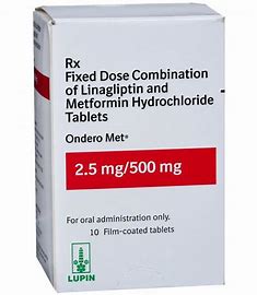 ONDERO MET 2.5\500MG TAB(10 PCS)