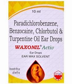 WAXONIL ACTIV E/DROPS 10 ML(2990)