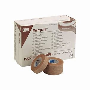 MICROPORE 1/2 IN X 10 YD
