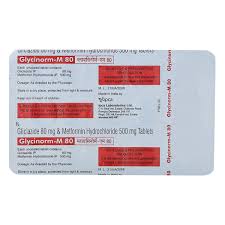 GLYCINORM-M 80 MG TAB(10 TAB)