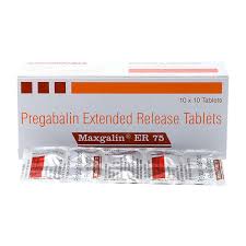 MAXGALIN ER 75 MG TAB(10 TAB)