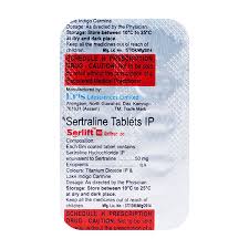 SERLIFT 50 MG TAB(10 TAB)