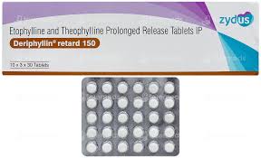 DERIPHYLLIN RETARD 150 MG TAB(30 TAB)