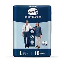KARE-IN ADULT DIAPERS L(10 PCS)