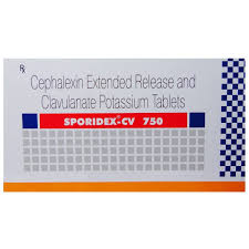 SPORIDEX CV 750 GM TAB (10 PCS)