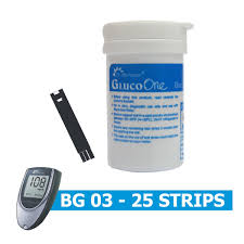 GLUCO ONE BG 3 25 STRIP
