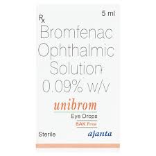 UNIBROM EYE DROPS 5 ML
