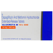 GLUCRETA M 10/500 TAB (10 PCS)