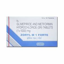 ZORYL M1 FORTE TAB(10 TAB)
