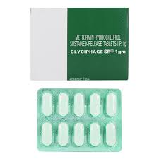 GLYCIPHAGE SR 1000 MG TAB(10 TAB)