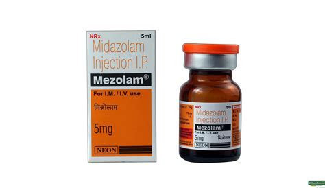 MEZOLAM 5 ML INJ