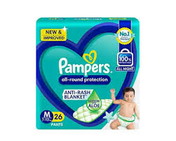 PAMPERS ACTIVE BABY M 26'S PANTS