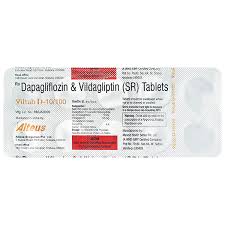VILTAB DM 10/100/500 MG TAB (10 TAB)