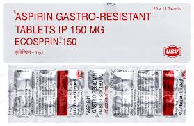 ECOSPRIN 150 MG TAB(14 TAB)
