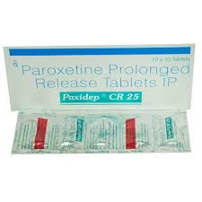 PAXIDEP CR 25 MG TAB(10 TAB)