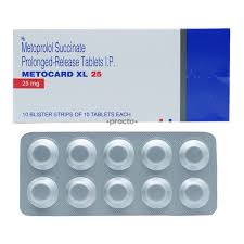 METOCARD XL 25 MG TAB(10 TAB)