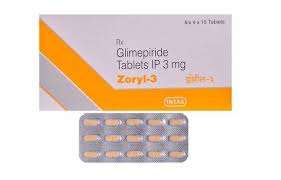 ZORYL 3 MG TAB(15 TAB)