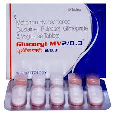 GLUCORYL MV2/0.3 TAB(15 PCS)