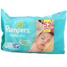 PAMPERS S 5 PADS