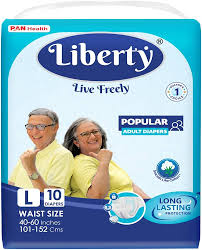 LIBERTY ADULT DIAPERS L 10'S(10 PCS)