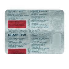 CRIXAN 500 TAB(10 TAB)(1082)