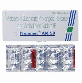 PROLOMET AM 50 MG TAB(10 TAB)