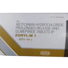 ZORYL M 1 TAB (20 PCS)(3088)