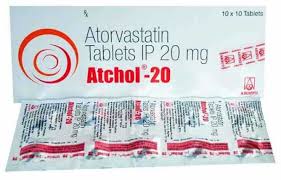 ATCHOL 20 MG TAB(10 TAB)