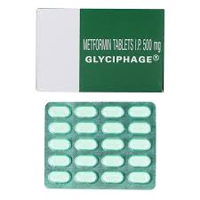 GLYCIPHAGE 500 MG TAB(20 TAB)