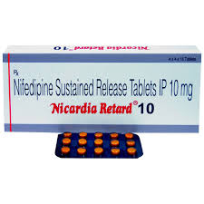 NICARDIA RETARD 10 MG TAB(15 TAB)
