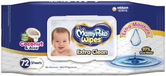 MAMY POKO BABY WIPES 72*3