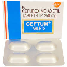CEFTUM 250 MG TAB(4 TAB)